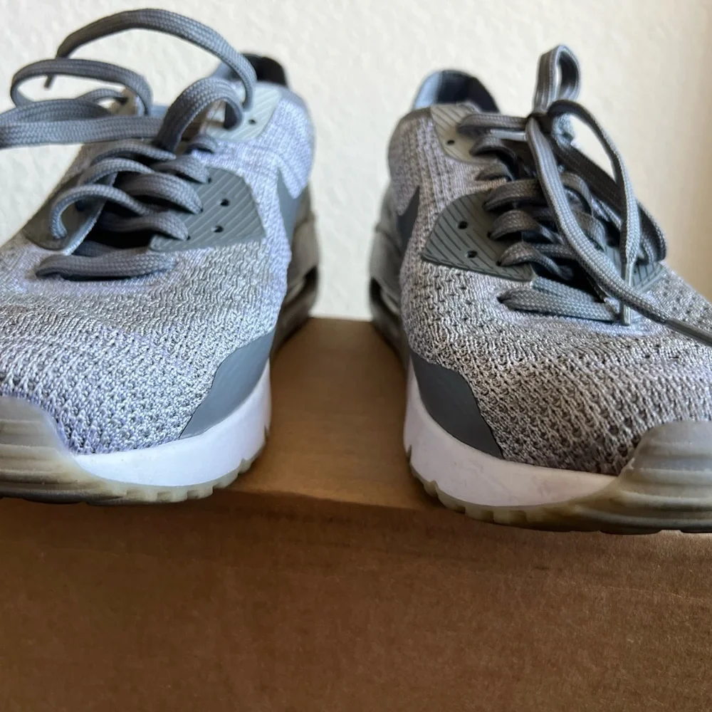 Rare Pure platinum Nike Air Max Ultra 2.0 Flyknit - Picture 4 of 12